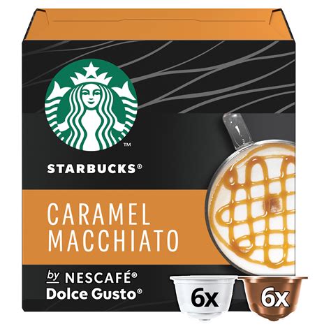 Starbucks By Nescaf Dolce Gusto Caramel Macchiato Coffee Pods Pods