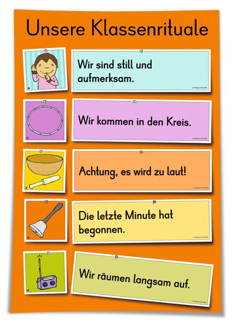 Unsere Klassenrituale Erste Klasse Klassenregeln Grundschule Und