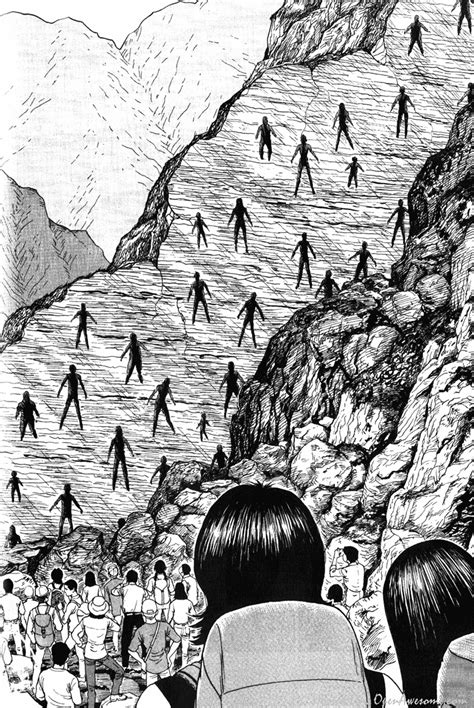 Enigma Of Amigara Fault Japanese Horror Junji Ito Horror Art