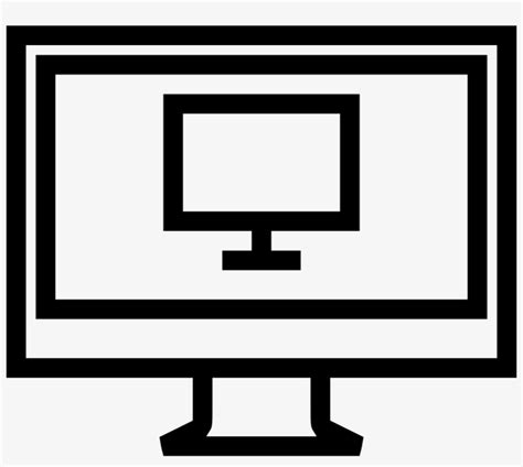 Black Desktop Icon at Vectorified.com | Collection of Black Desktop ...