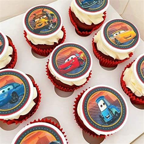 Amazon Edible Cars Cupcake Toppers Cake Decorations Mini