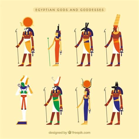 Egyptian Gods And Goddesses Symbols