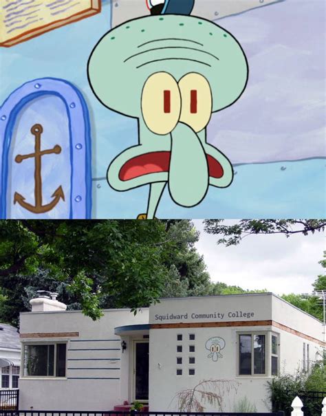 Squidward Shocked from Squidward Community College by RC-Car-Studios on DeviantArt