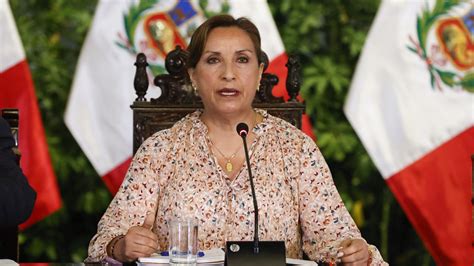 Dina Boluarte Habló De Las Protestas “quieren Generar Caos Y Desorden