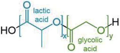 Molecular Scheme Poly D L Lactide Co Glycolide As Copolymer