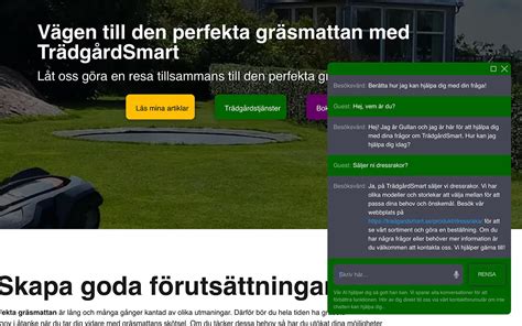 Trädgårdsmart Ai Assistent Robert Hammar