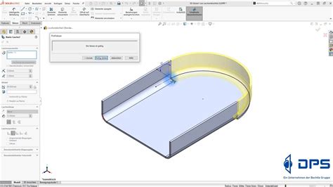 SOLIDWORKS 2022 Blech Kante Laschen YouTube