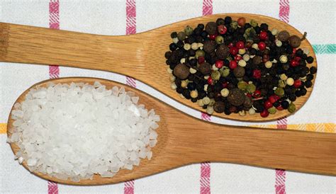 Безкоштовна картинка: сіль, ложка, деревини, spice, перець, кухня