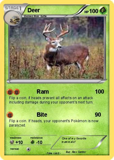 Pokémon Deer 100 100 - Ram - My Pokemon Card