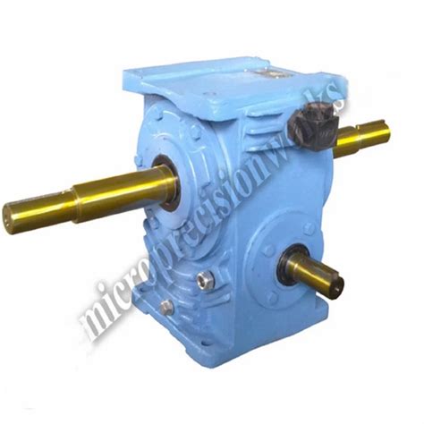 Micro Double Output Shaft Worm Gear Reducer For Industrial Packaging