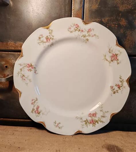 Assiette Porcelaine Limoges Franck Haviland D Cor Floral Diam Tre