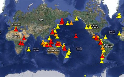 The Night Is Coming: Volcanoes Erupting All Over The World