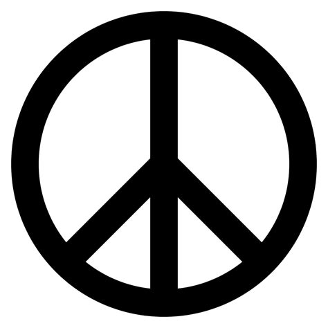 Peace Sign Clip Art Library