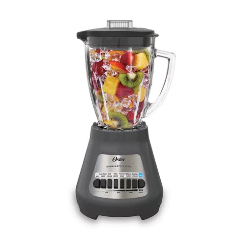 Oster® Classic Series 8 Speed Blender With 6 Cup Glass Jar Gray Oster