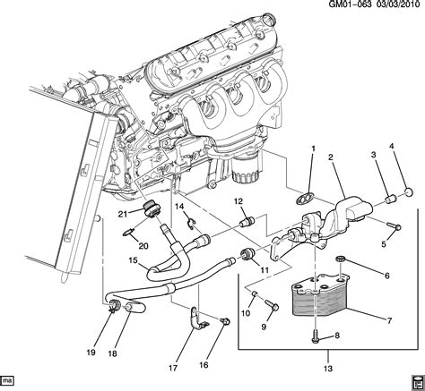 Corvette Engine Oil Cooler Lines Chevrolet EPC Online Nemiga