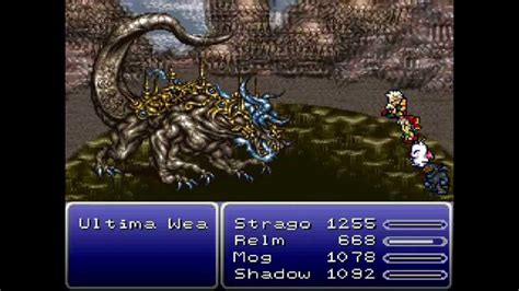 Final Fantasy Vi Ultima Weapon Youtube