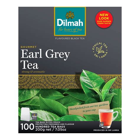 Dilmah Pure Ceylon Tea Bags Earl Grey Ntuc Fairprice