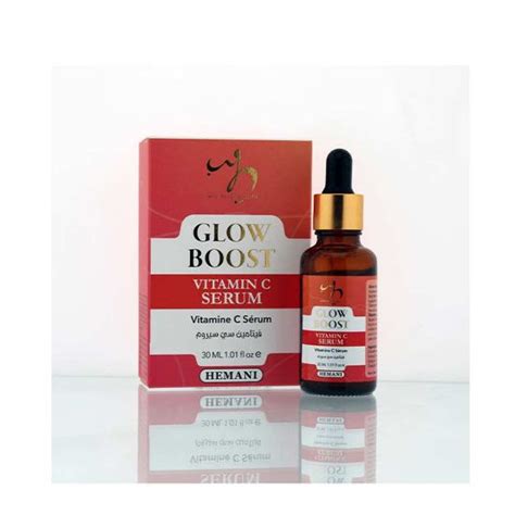 Glow Boost Face Serum With Vitamin C Hemani Herbal A Natural