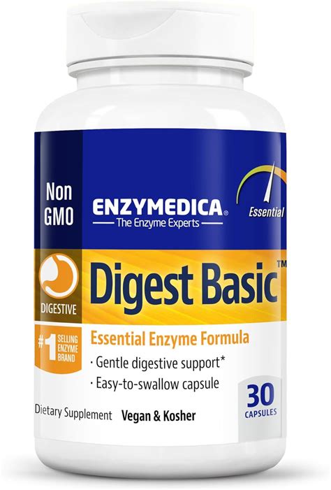 Enzymedica Digest Basic Essential Enzyme Formula 30 Capsules Buy