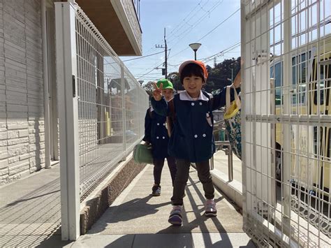 初登園！！ 深沢幼稚園・アワーキッズ鎌倉分園