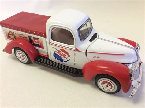 1940 Ford Pepsi Cola Pick Up Delivery Truck Golden Wheel 68457 Pepsi