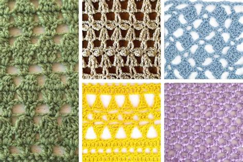 Ultimate List Of Lacy Open Crochet Stitches