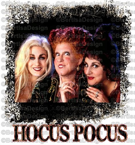 Witch Hocus Pocus Sanderson Sisters Sublimation Instant Etsy