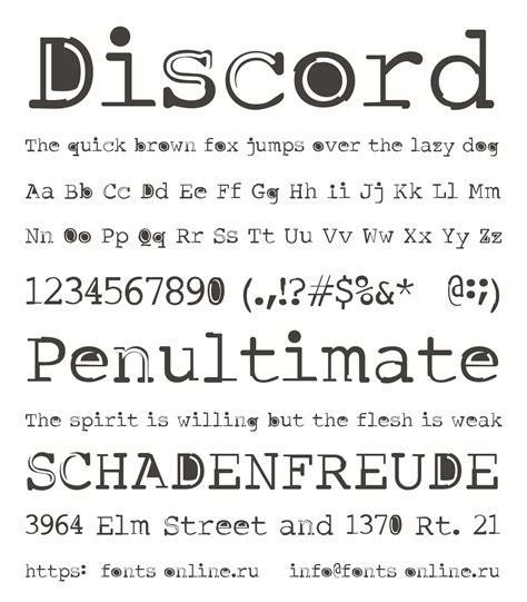 Discord Font