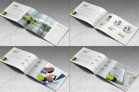 Portfolio Booklet Din A5 Brochure Templates On Creative Market