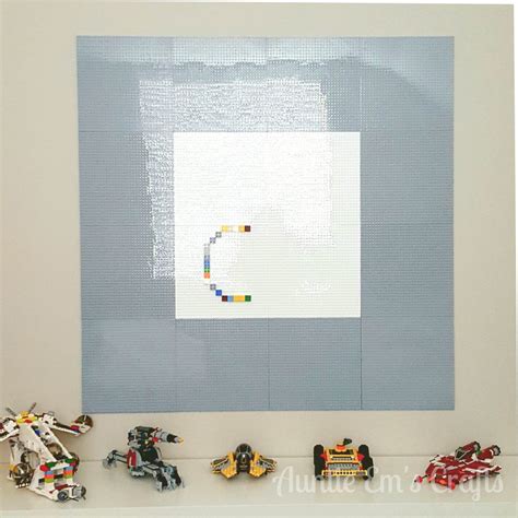 Diy Lego Wall Auntie Ems Crafts