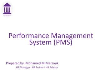 Performance Management System Pms Ppt