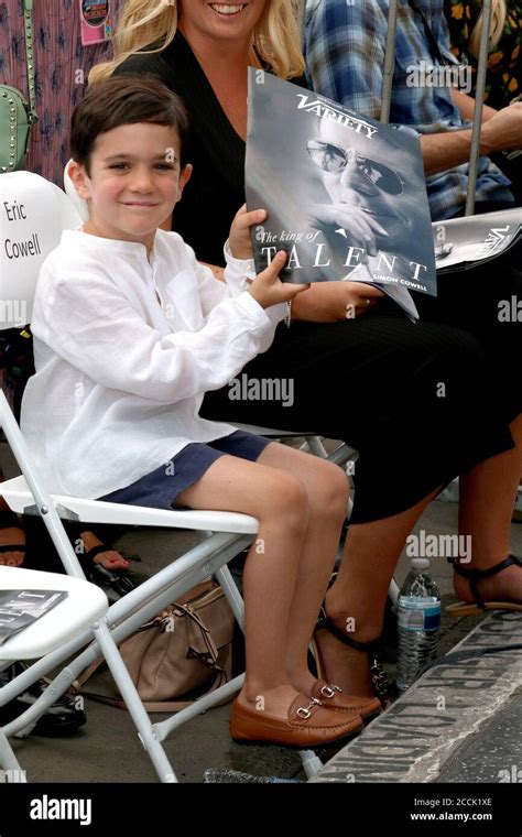 LOS ANGELES - AUG 22: Eric Cowell at the Simon Cowell Star Ceremony on ...