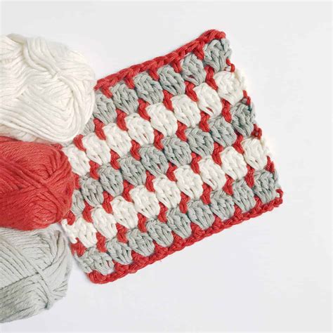 Learn To Crochet The Granny Block Stitch A Stitch Tutorial And