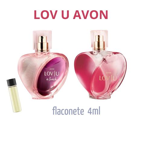 Perfume Feminino Avon Lov U Ou Lov U A Touch Flaconete 4ml Shopee Brasil