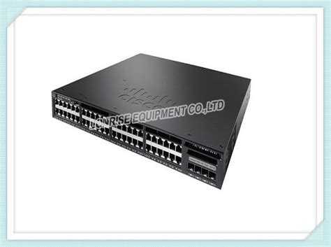 Cisco Fiber Optic Switch WS C3650 48FWS S Catalyst 3650 48 Port FPoE