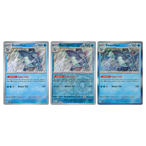 Baxcalibur Regular Rev Holo Rare Sv Paldea Evolved Sv