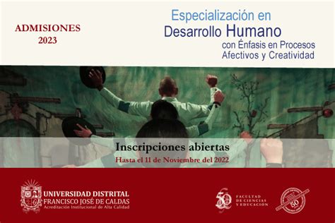 Abiertas inscripciones Especialización en Desarrollo Humano con énfasis