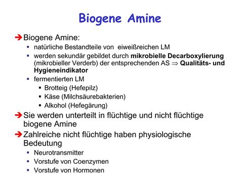 Biogene Amine