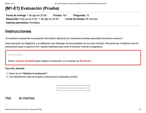 M E Evaluaci N Prueba Administraci N Financiera Del Estado M