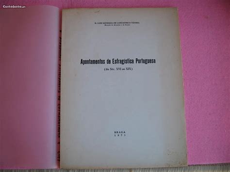 Apontamentos De Esfragística Portuguesa 1973 Livros à Venda Lisboa 31887521 Custojustopt