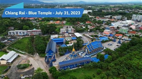 Blue Temple Chiang Rai Thailand 31st July 2023 Audio Alicia Keys