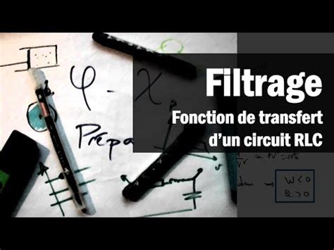 Filtrage Comment D Terminer La Fonction De Transfert D Un Filtre