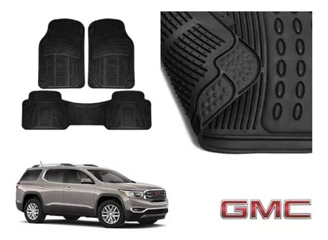 Kit Tapetes Uso Rudo Gmc Acadia Rubber Black Original Meses Sin