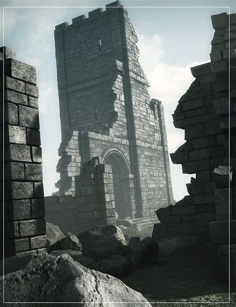 Castle Ruins | Environments and Props for Daz Studio and Poser