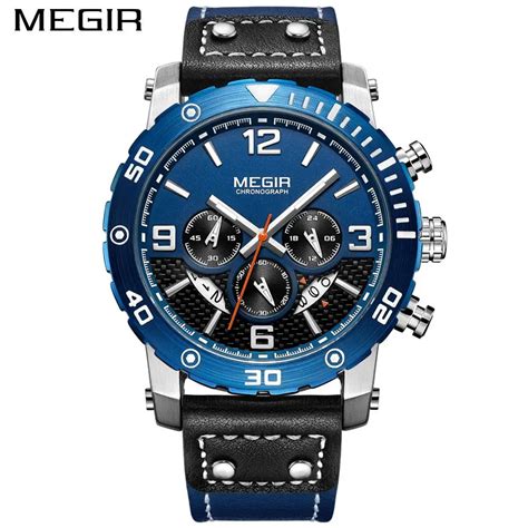 Megir Men S Watches Casual Luxury Luminous Watch Multiple Functions