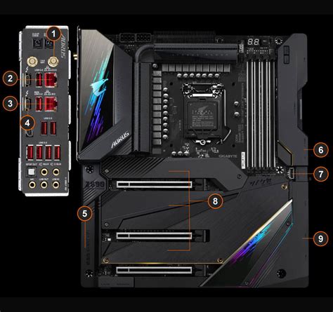 Z Aorus Master Key Features Motherboard Gigabyte Global