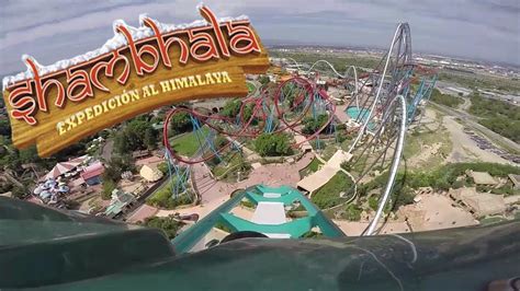 Shambhala At PortAventura Backseat POV Looking Backwards POV YouTube