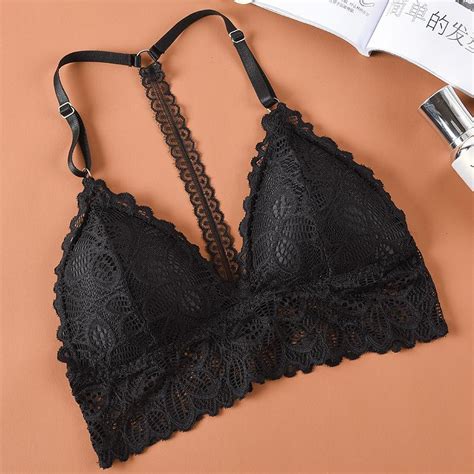 Women Sexy Lace Floral Sheer Bra Crop Tops Lingerie Vest Bralette Bra Buy From 5 On Joom E