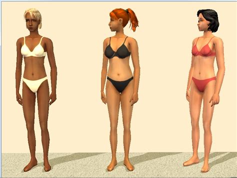 Mod The Sims Default Replacement Bg Underwear For Adult And Elder Hot Sex Picture