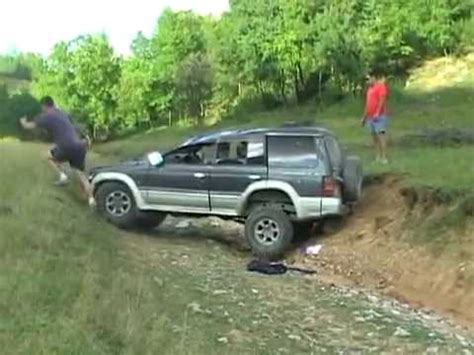 Off Road Crash X Mitsubishi Pajero Youtube